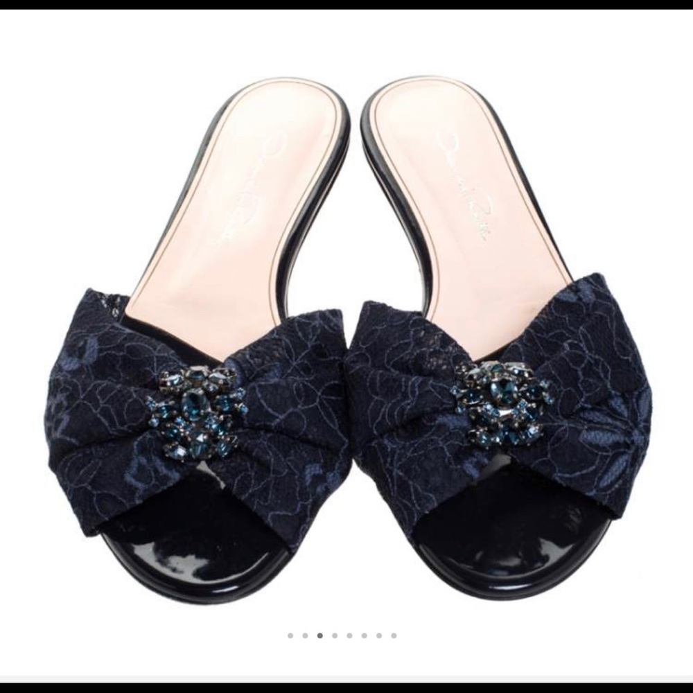 Women’s Oscar De La Renta Slides-NWOT